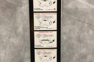 Ariete Tear Off 5x6 Enduro Motocross NUOVO