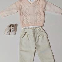 Completo in Lana Merino Biella Yarn con Scarpine