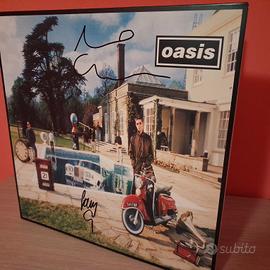 Oasis-Be Here Now LP Autografato 