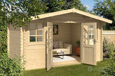 Detlef casetta gazebo legno 410x340 serra giardino