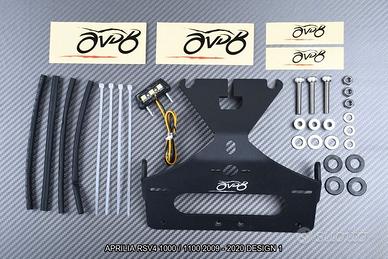 Portatarga corto APRILIA RSV4 1000 1100 2009 2020