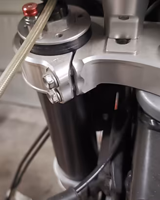 Piastre e forcella WP 48mm motard