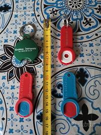 4 di Collezione PortaChiavi o x carrello spesa