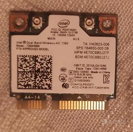 Intel Dual Band Wireless-AC 7260 | Wi-Fi 867 Mbps