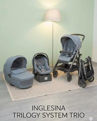 Passeggino Trio Inglesina Trilogy System Grigio