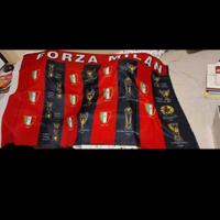 Bandiera Milan vintage anni 90 - 171cm x 101cm
