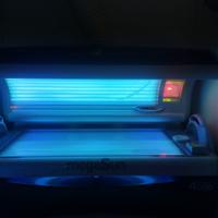 Lettino Solarium Megasun 4000 abbronzante lampada