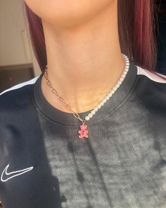 Collana Swarovski teddy