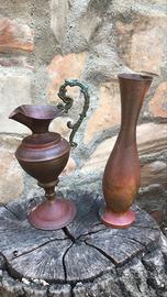 Set 2 Oggetti Vintage Rame/Bronzo (Cariati)
