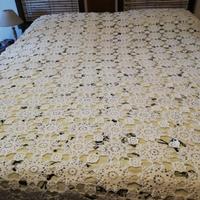 copriletto uncinetto cotone