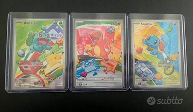 Pokemon Primi Compagni d'Avventura STARTER KANTO