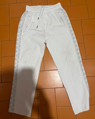 pantalone lacoste bianco taglia L
