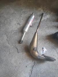 Gilera RC 50 top rally scarico Giannelli 