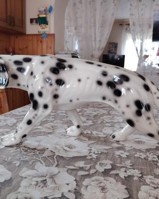cane da collezione in ceramica. 