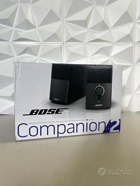 Bose Companion 2 series III 3 originali casse nero