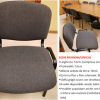SEDIE SALA RIUNIONI