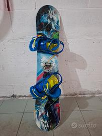snowboard 115 custom made + attacchi burton 