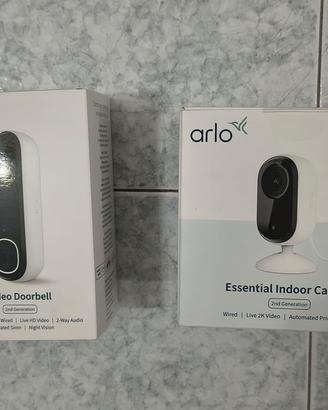 Kit Arlo Video Doorbell 2a Gen + Indoor Camera