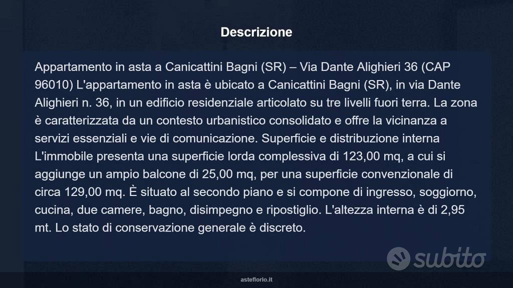 Appartamento – Canicattini Bagni, Siracusa - Altro
