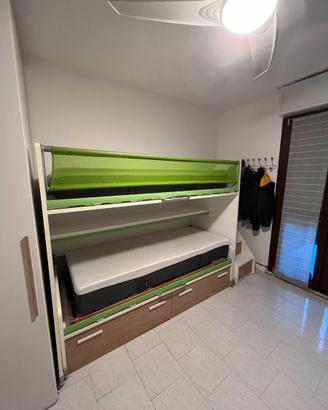 Letto a castello, marca Moretti Compact