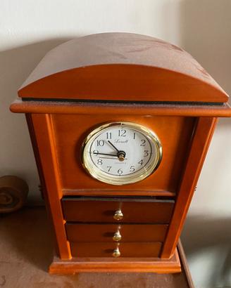 Orologio e portagioie vintage