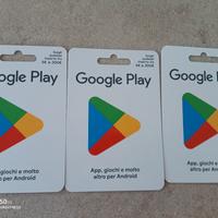 carta servì GOOGLE PLAY