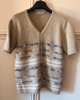 Maglia con zip