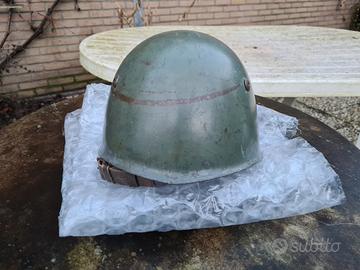 elmetto m33 prima produzione ww2 regio esercito 