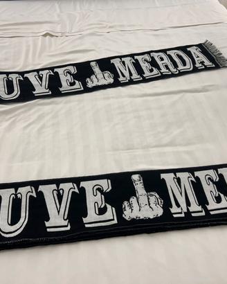 Sciarpa calcio anti juve tifoso ultras juventus