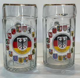 Boccali birra tedeschi