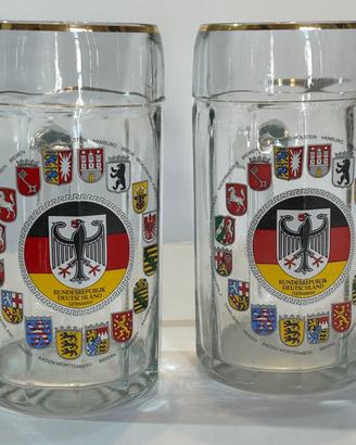 Boccali birra tedeschi