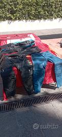 pantaloni vintage moto