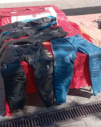 pantaloni vintage moto