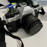 Canon AE 1 Programm + Obiettivo 50mm