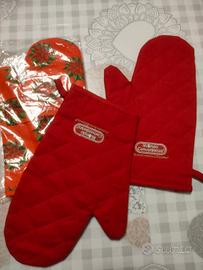3 guanti da forno