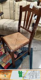 Codice: 8825 SET N.4 SEDIE STILE ARTE POVERA CON