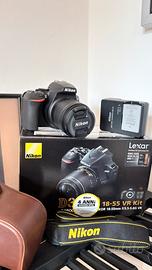 Nikon d3500 + accessori (1665 scatti)