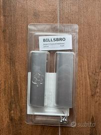 Maniglie IKEA Billsbro in acciaio inox – nuove