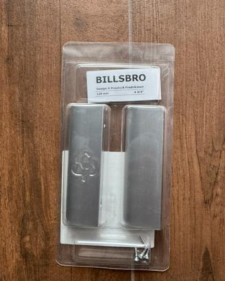Maniglie IKEA Billsbro in acciaio inox – nuove