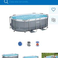 Piscina ovale Bestway 