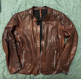 Giacca pelle Testa di Moro Uomo tg. 48