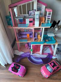 CASA BARBIE 3 PIANI CON 2 MACCHINE