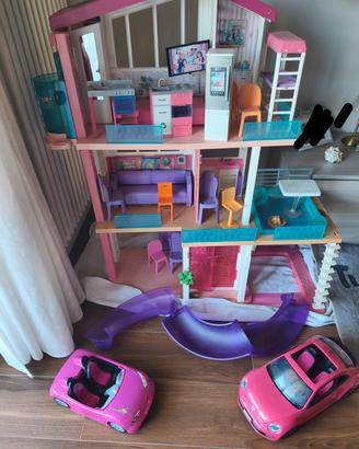 CASA BARBIE 3 PIANI CON 2 MACCHINE