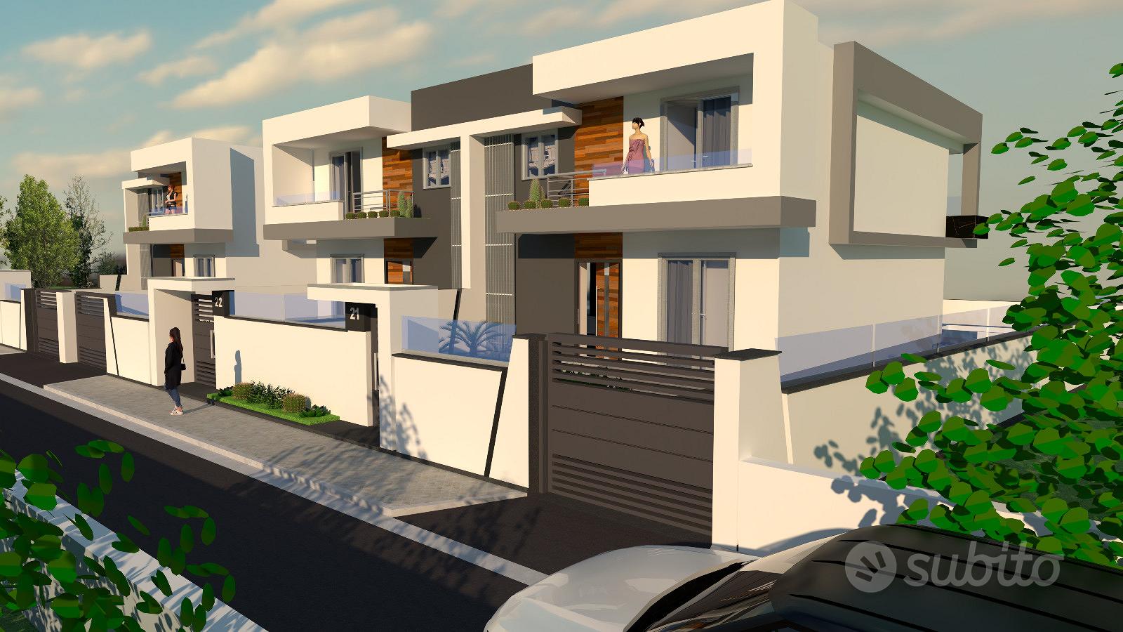 Terreno Edificabile con concessione per 3 ville - Vista 2