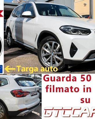 Bmw X3 xDrive 20d Mhev48V FULL OPT UNIPRO IVA DEDU