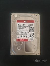 Hard Disk 6TB Western Digital Red