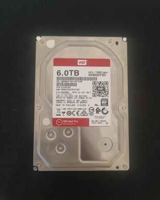 Hard Disk 6TB Western Digital Red