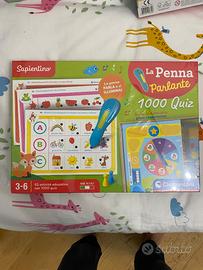 LA PENNA PARLANTE 1000 QUIZ -SAPIENTINO CLEMENTONI