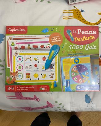LA PENNA PARLANTE 1000 QUIZ -SAPIENTINO CLEMENTONI