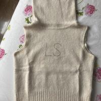 Dolce vita  Luisa Spagnoli in angora, Panna